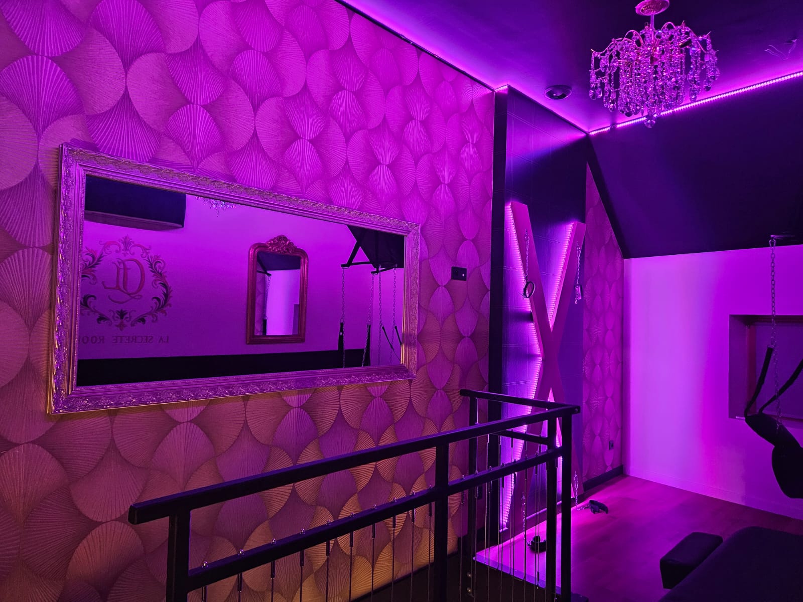 Chevalet de soumission de la love room à La Mure